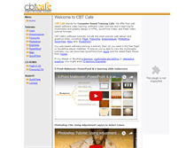 Tablet Screenshot of cbtcafe.com